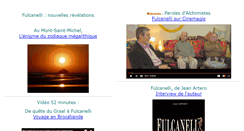 Desktop Screenshot of fulcanelli.info